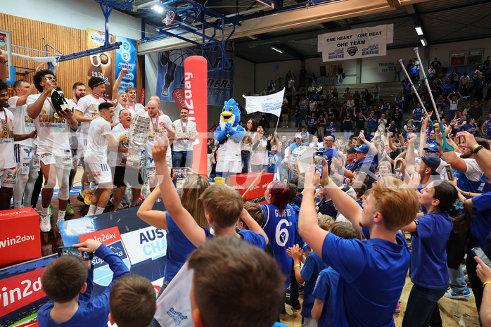 Basketball Superliga 2024/25, Playoffs, Finale Spiel 3 Oberwart Gunners vs. BBC Nord Dragonz


