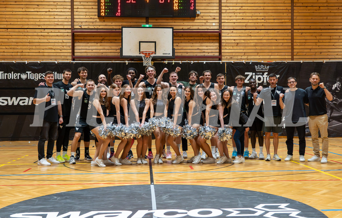 Basketball Zweite Liga 2024/25, Grunddurchgang 6.Runde Raiders Tirol vs. Raiffeisen Dornbirn Lions

