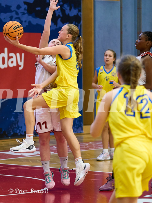 Basketball Superliga 2024/25, SLWU16 Traiskirchen Lionesses vs. UBBC Herzogenburg


