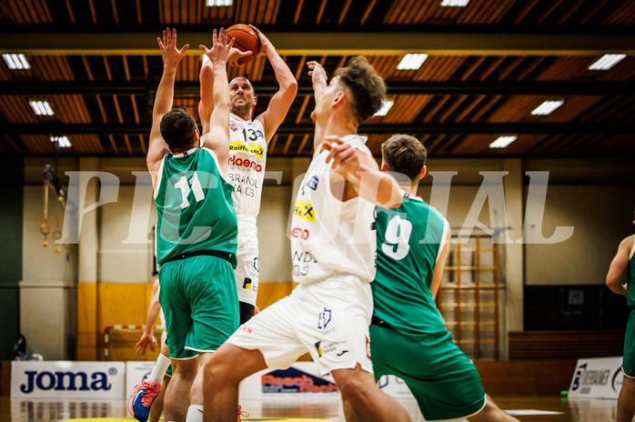Basketball, Basketball Zweite Liga 2022/23, Grunddurchgang 12.Runde, Mattersburg Rocks, KOS Celovec, Corey Hallett (13)