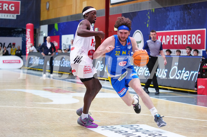 Win2day Basketball Superliga 2024/25, 8. Qualifikationsrunde, Kapfenberg vs. St.Pölten


