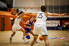 Basketball, Win2Day Basketball Damen Superliga 2023/24, Grunddurchgang 3.Runde, Basket Flames, UBSC Graz, Lejla Meskic (11)