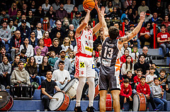 Basketball, win2day Basketball Superliga 2024/25, Grunddurchgang 12.Runde, Traiskirchen Lions, Klosterneuburg Dukes, Aleksej Kostic (6)