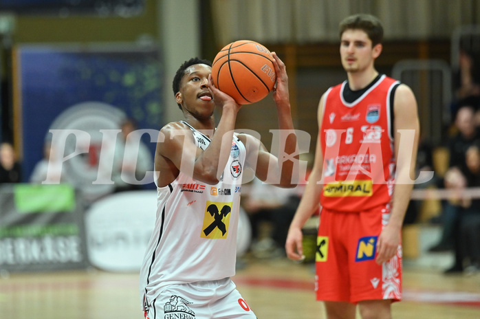 Basketball, Superliga 2024/25, Plazierungsrunde 1.Runde, Flyers Wels vs. Traiskirchen Lions,
