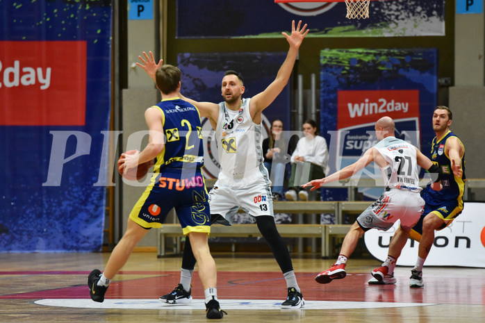 Win2Day Basketball Superliga 2022/23, Grunddurchgang 18.Runde, Flyers Wels vs. UBSC Graz,
