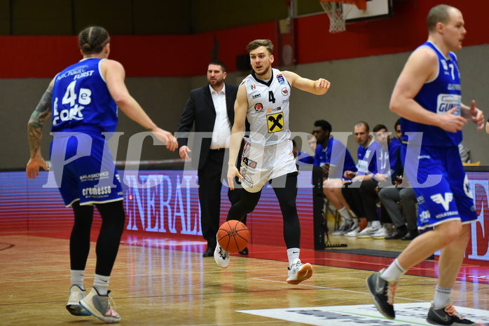 Basketball Superliga 2021/22, Grunddurchgang 18. Runde Flyers Wels vs. Oberwart Basketball Superliga 2021/22, Grunddurchgang 18. Runde Flyers Wels vs. Oberwart