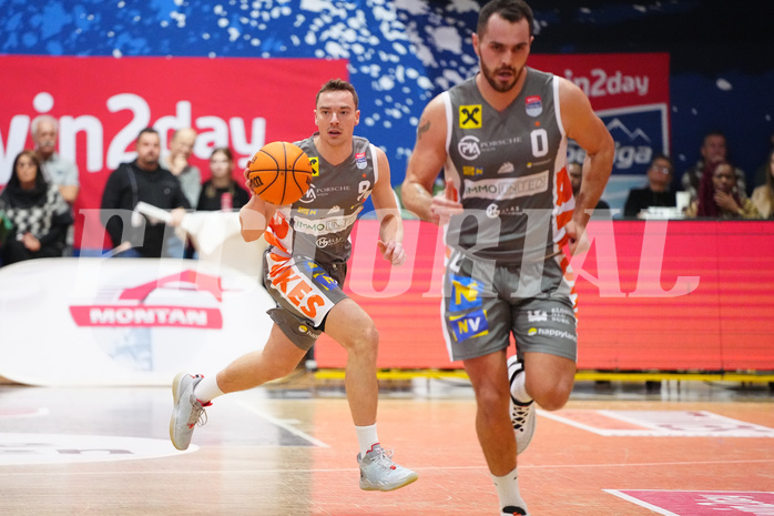 Win2day Basketball Superliga 2023/24, Grunddurchgang, 15. Runde, Kapfenberg vs. Klosterneuburg