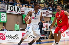 Basketball, ABL 2016/17, Grunddurchgang 21.Runde, Oberwart Gunners, WBC Wels, Christopher McNealy (8), Lorenzo O'Neal (9)