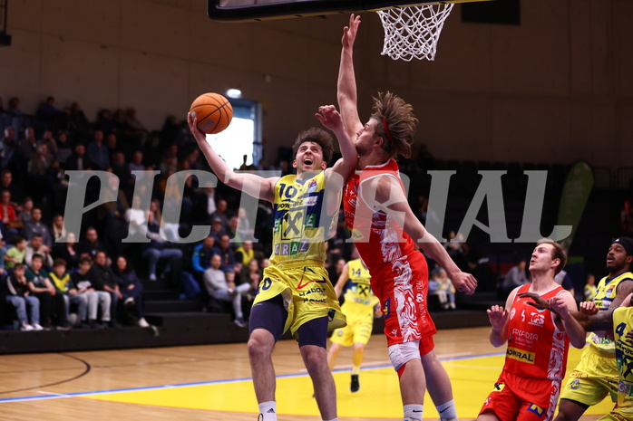 06.04.2025, Graz, Raiffeisen Sportpark Graz, Basketball Superliga 2024/25, 10. Platzierungsrunde, UBSC Graz - Traiskirchen Lions