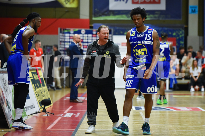 Basketball Superliga 2021/22, Viertelfinale Spiel 4, Flyers Wels vs Swans Gmunden
