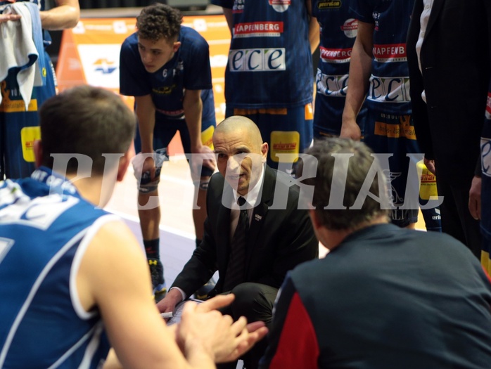 24.02.2017 Basketball ABL 2016/17 Grunddurchgang 24. Runde bc Vienna vs Kapfenberg bulls