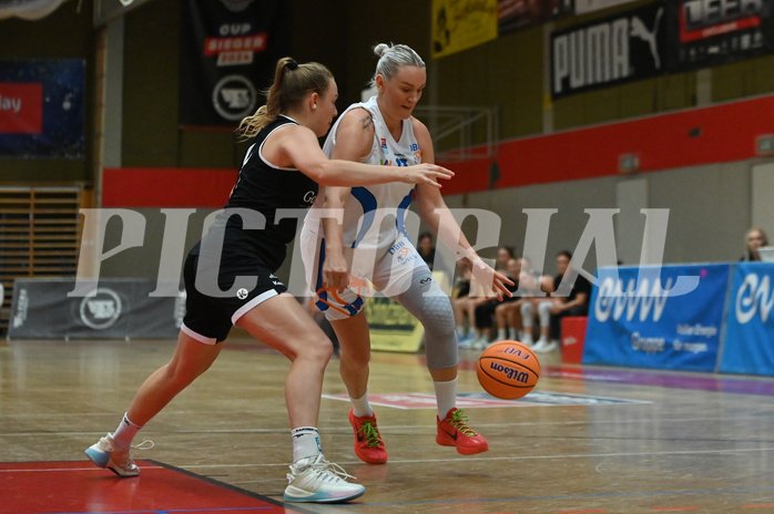 Basketball Superliga 2024/25, Grunddurchgang 1.Runde, DBB Wels vs Basket Flames Women,

