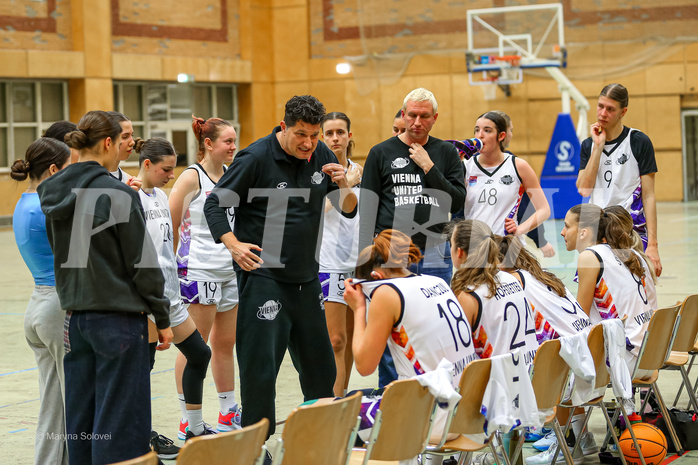 Basketball Damen Supercup 2024/25, 2.Runde Vienna United vs. Basket Flames


