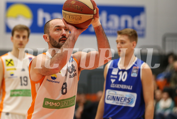 Basketball Superliga 2019/20, 2.Plazierungsrunde Klosterneuburg Dukes vs. Oberwart Gunners