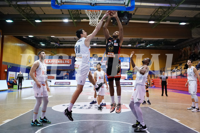 Basketball Superliga 2021/22, Grundduchgang 16.Runde , Kapfenberg Bulls vs. BC Vienna


