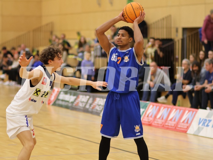 Basketball Zweite Liga 2023/24, Grunddurchgang 19.Runde Dornbirn Lions vs. BBU Salzburg