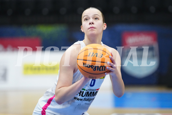 Basketball Damen Superliga 2023/24, Grunddurchgang, 14. Runde, UBSC Graz vs. Timberwolves



