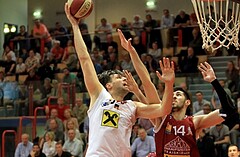 Basketball ABL 2015/16 Grunddurchgang 35.Runde Traiskirchen Lions vs. WBC Wels