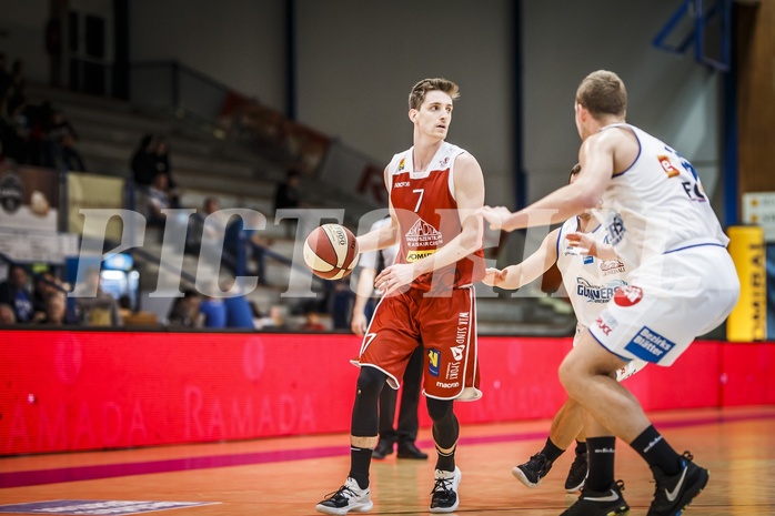 Basketball, ABL 2018/19, Grunddurchgang 29.Runde, Oberwart Gunners, Traiskirchen Lions, Benedikt Güttl (7)