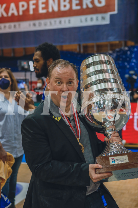 Basketball Basketball Superliga 2020/21, Finale Spiel 4 Kapfenberg Bulls vs. Gmunden Swans
