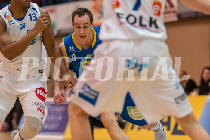 Basketball, ABL 2017/18, Grunddurchgang 20.Runde, Oberwart Gunners, UBSC Graz, Anton Maresch (8)