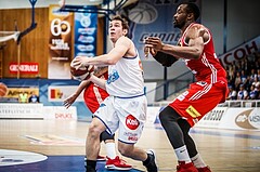 Basketball, ABL 2018/19, Playoff VF Spiel 1, Oberwart Gunners, BC Vienna, Jakob Szkutta (4)