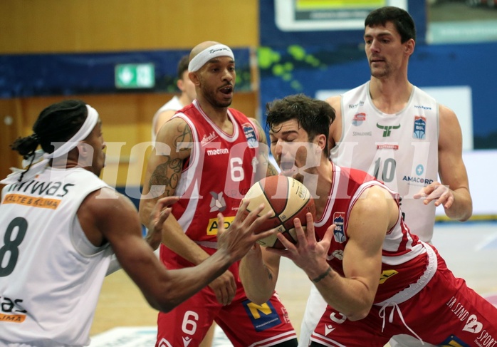 Basketball Superliga 2020/21,  Grunddurchgang 16.Runde, Kapfenberg Bulls vs. Traiskirchen Lions