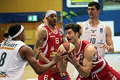 Basketball Superliga 2020/21,  Grunddurchgang 16.Runde, Kapfenberg Bulls vs. Traiskirchen Lions