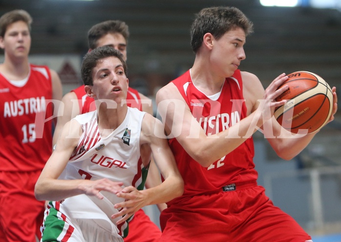 Basketball Nationalteam MU16 2015 U16 Team Austria vs. U18 Team Portugal


