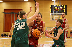 Basketball Zweite Liga 2023/24, Playoff Viertelfinale Spiel 1 Mistelbach Mustangs vs. Dornbirn Lions


