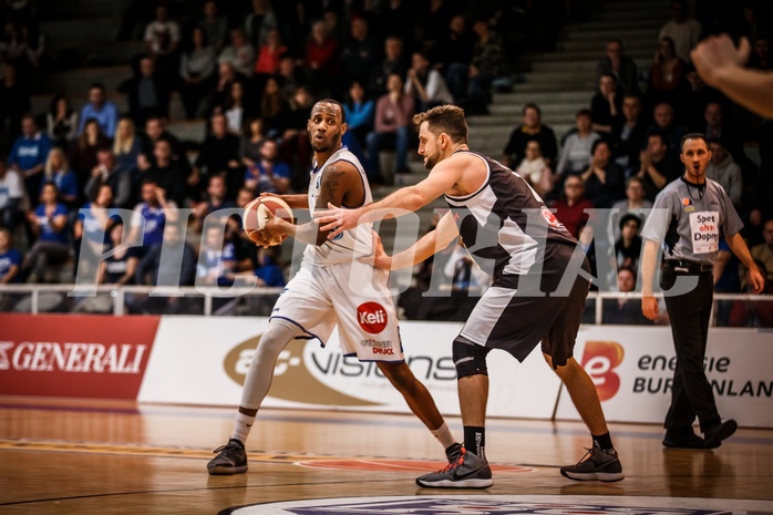 Basketball, ABL 2018/19, Grunddurchgang 19.Runde, Oberwart Gunners, Flyers Wels, Justin Coleman (8) Basketball, ABL 2018/19, Grunddurchgang 19.Runde, Oberwart Gunners, Flyers Wels, Justin Coleman (8)