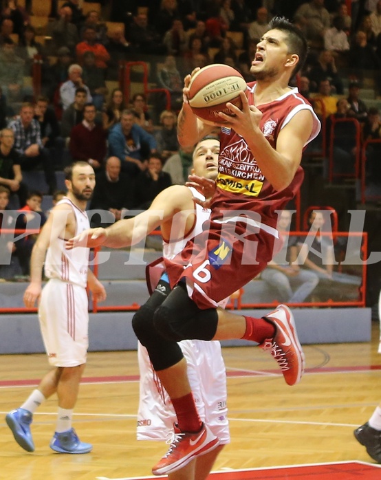 Basketball ABL 2015/16 Grunddurchgang 19.Runde Traiskirchen Lions vs. BC Vienna


