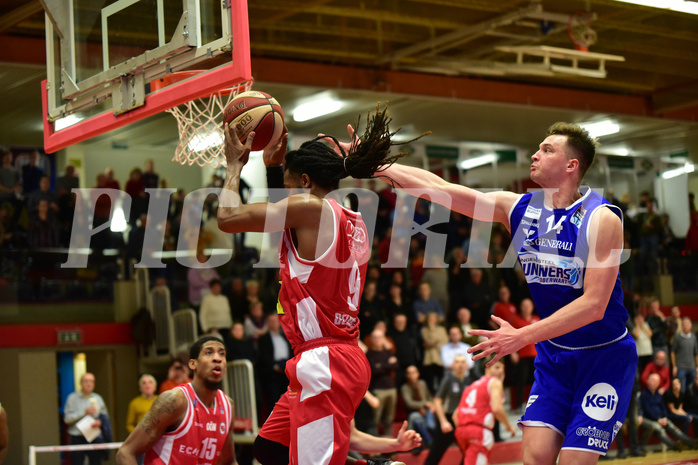 Basketball Superliga 2019/20, Grunddurchgang 20. Runde Flyers Wels vs. Oberwart Gunners


