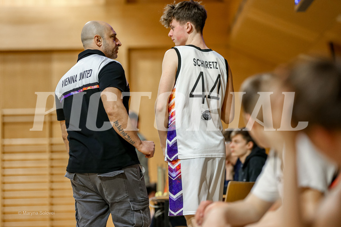 01.02.2025 Österreichischer Basketballverband 2024/25, SLMU16, Post SV Wien vs. BBC Nord Dragonz