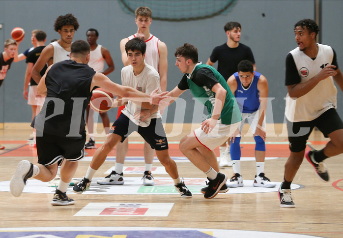 Basketball Nationalteam MU19 2022, Kadersichtung  vs. 