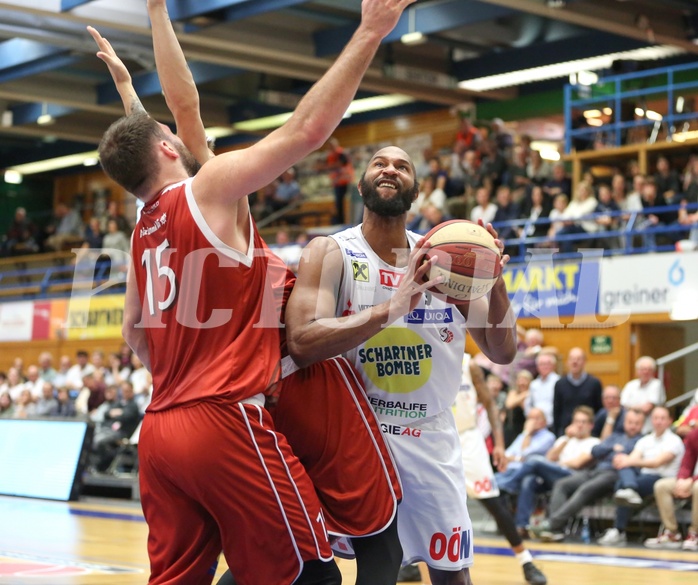 Basketball ABL 2017/18, Playoff VF Spiel 1 Gmunden Swans vs. Traiskirchen Lions


