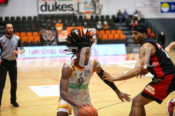 Basketball Superliga 2021/22, Grunddurchgang 12.Runde Klosterneuburg Dukes vs. BC Vienna