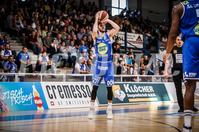 Basketball, ABL 2018/19, Playoff HF Spiel 2, , Gmunden Swans, Daniel Friedrich (6) Basketball, ABL 2018/19, Playoff HF Spiel 2, , Gmunden Swans, Daniel Friedrich (6)