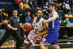 Basketball Superliga 2021/22, Grunddurchgang 18.Runde BC Vienna vs. Gmunden Swans


