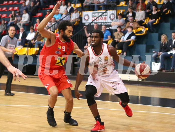 Basketball ABL 2016/17, Playoff VF Spiel 3 BC Vienna vs. WBC Wels