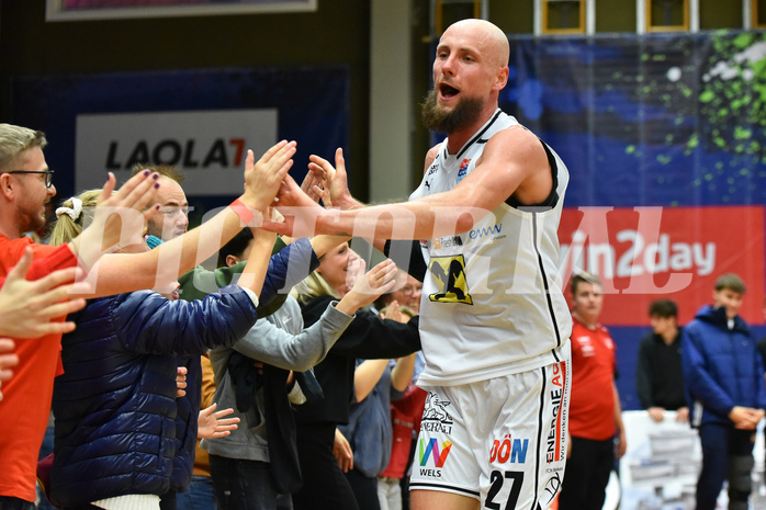 Basketball Superliga 2023/24, Grunddurchgang 7. Runde Flyers Wels vs. SKN St. Pölten

