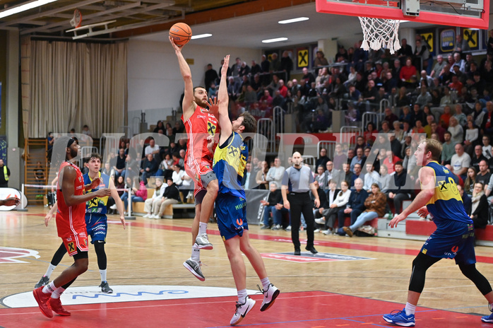 Basketball, Superliga 2024/25, Grunddurchgang 14.Runde, Flyers Wels vs. UBSC Graz,