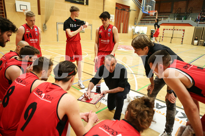 Basketball Zweite Liga 2021/22, Grunddurchgang 19.Runde Mistelbach Mustangs vs. Fürstenfeld Panthers
