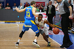 Basketball Superliga 2021/22, 3. Platzierungsrunde, Kapfenberg vs. St.Poelten


