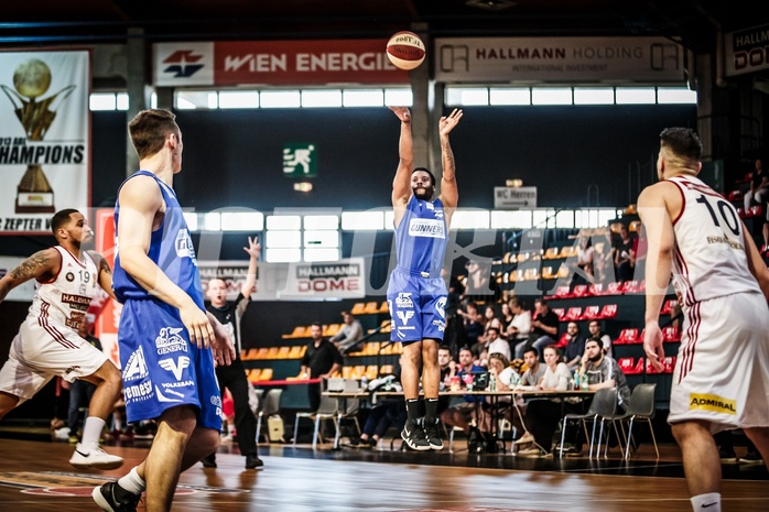 Basketball, ABL 2017/18, Grunddurchgang 36.Runde, BC Vienna, Oberwart Gunners, Jerome Seagears (5)