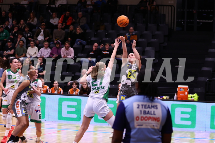 23.03.2024, Graz, Raiffeisen Sportpark, Basketball Damen Superliga 2023/24, Semifinale, Spiel 2, UBI Holding Graz - BK Raiffeisen Duchess Klosterneuburg, 23.03.2024, Graz, Raiffeisen Sportpark, Basketball Damen Superliga 2023/24, Semifinale, Spiel 2, UBI Holding Graz - BK Raiffeisen Duchess Klosterneuburg,