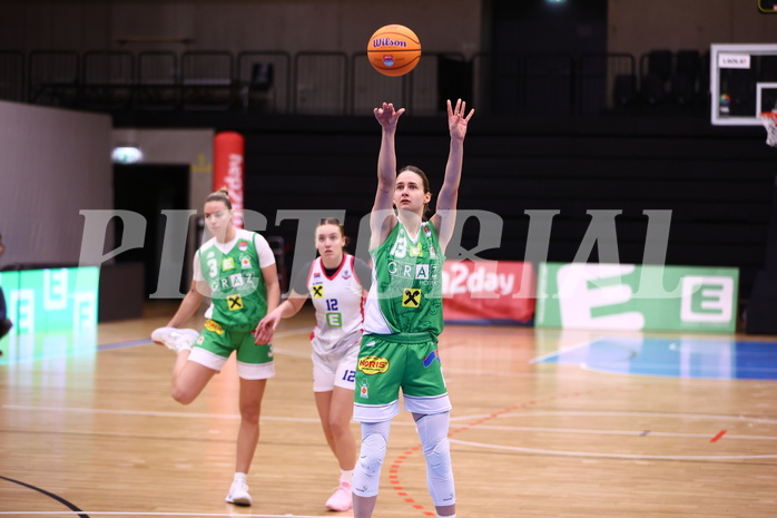 12.01.2025, Graz, Raiffeisen Sportpark, Basketball Damen Superliga 2024/25, Grunddurchgang, 11.Runde, UBSC Graz - UBI Graz,  