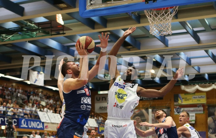 Basketball ABL 2017/18, Playoff Finale Spiel 6 Gmunden Swans vs. Kapfenberg Bulls


