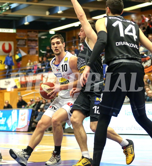 Basketball ABL 2016/17, Grunddurchgang 36.Runde Gmunden Swans vs. Traiskirchen Lions