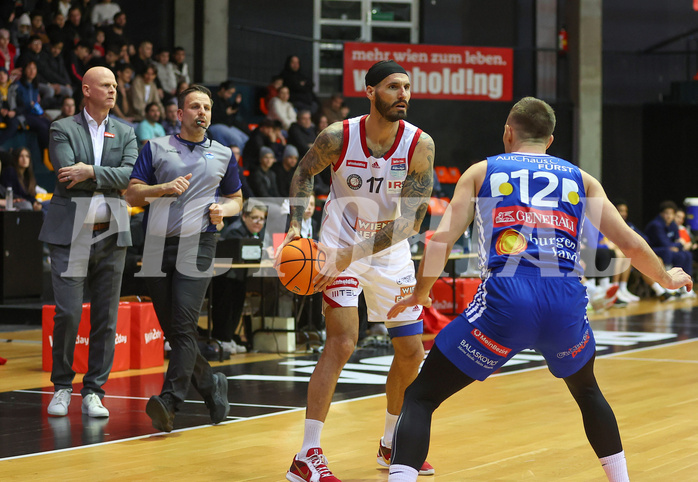 Basketball Superliga 2024/25, Gruunddurchgang 18.Runde BC Vienna vs. Oberwart Gunners